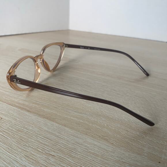 Ray-Ban RB7188 5940 Eyeglasses Sunglasses Brown Cat Eye Frames Only 52-18-140 - Picture 7 of 8